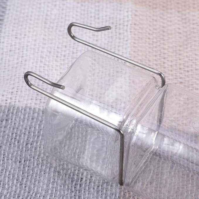 balacoo Hanging Automatic Water Dispenser for Small Animals Portable Pet Water Bottle Feeder for Rabbit Cat Bird Cage Travel Use L Size