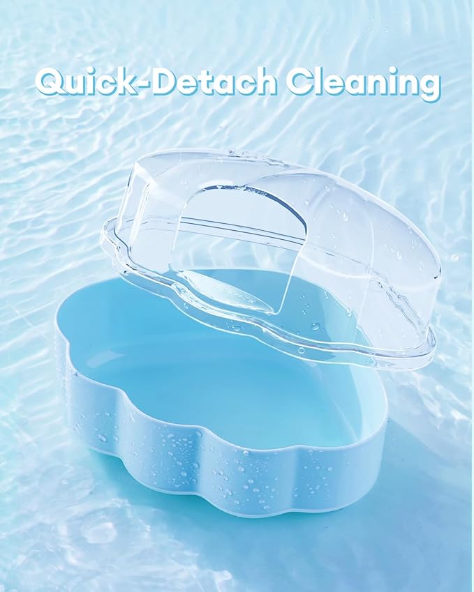 BUCATSTATE Hamster Sand Bath Kit Hamster Sand Bath Container Ultra Large Transparent Toilet for Syrian Hamsters Accessory for Small Animals(Blue, Shell-Shape)