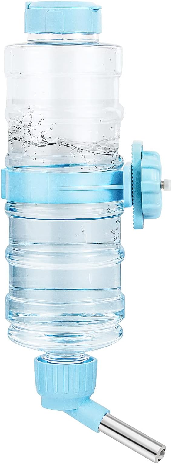 Dog Water Bottle for Crate Cage 34 oz/ 946ml BPA Free Pet Small Animal Auto Water Dispenser Feeding Leakproof Bottle for Dogs and Cats
