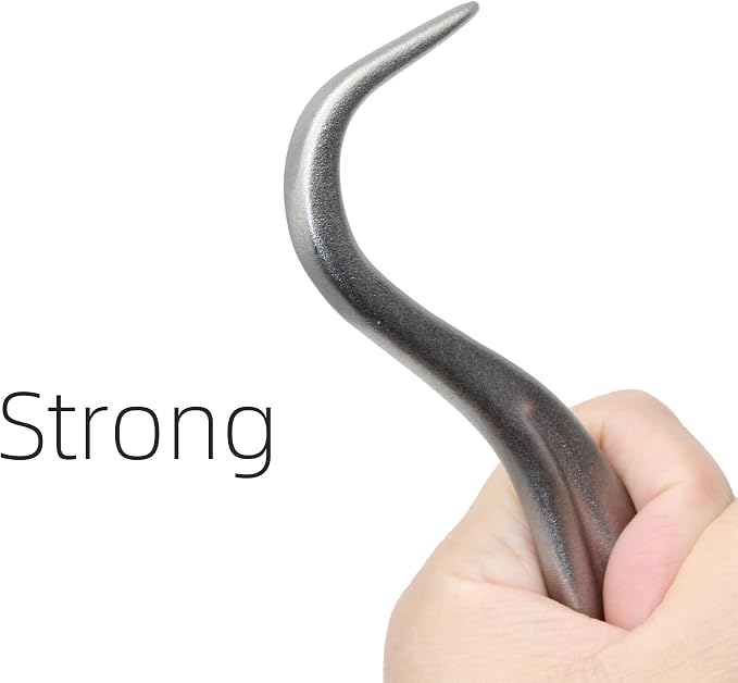 Horse Hoof Pick with Ergonomic Grip for Cleaning & Grooming, Metal Hoof Horseshoe Pick Scraper Cleaner Tool for Horses, Farrier Hoof Pick for Cleaning Hooves