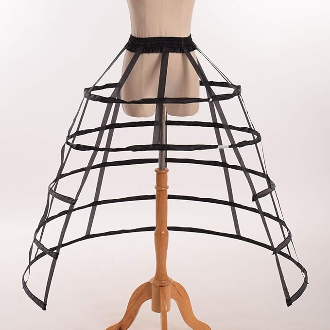 Pannier Petticoat Women Victorian Bustle Cages Hoop Skirt Cage Skirt for Women