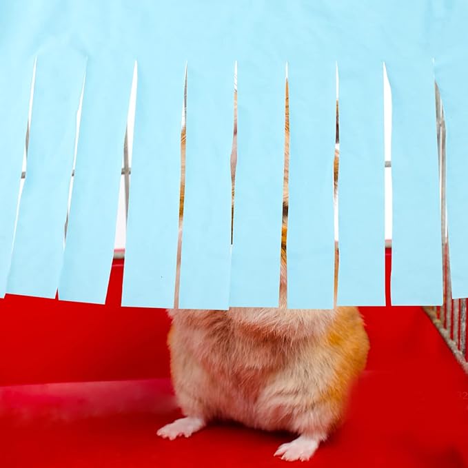 2pcs Pet Tent Hammock Soft Breathable Hidden House for Hideaway Provides Cozy Safe Space for Ferrets Guinea Pigs and Hamsters