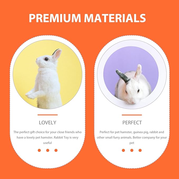 ORFOFE Small Animal Chew Set for Teeth Cleaning, 12pcs Mixed Wooden and Grass Balls Bundle for Rabbits, Hamsters, and Guinea Pigs Oral Care and Biting Play Color Style