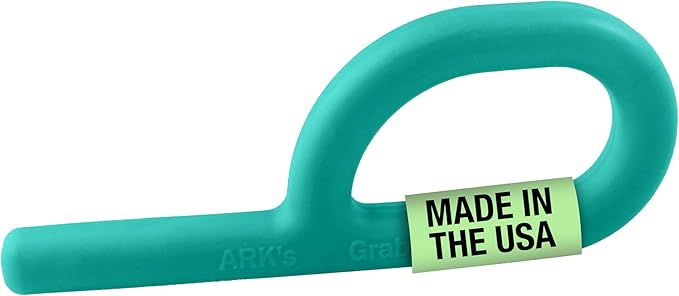 ARK Grabber Sensory Chew Tool, Sensory Toys for Kids and Adults, Chewy Fidget for Autism, ADHD, SPD, Anxiety, Medical-Grade Oral Motor Therapy Tools, XT, Firm, Teal