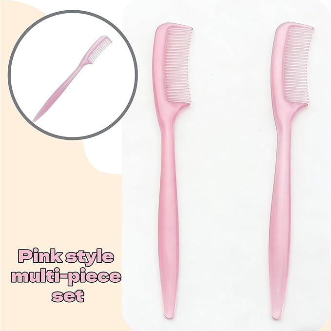 5Pcs Hamster Combs Gentle Guinea Pig Rabbit Small Animal Groomer Mini Comb Bulk for Pet Grooming and Shedding Management
