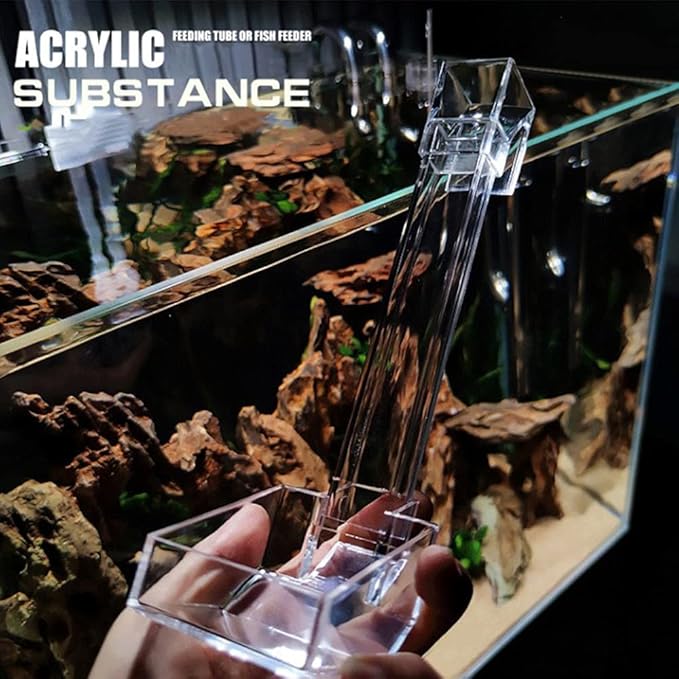 Shrimp Fish Feeding Dish - Sky Restaurant - Betta & Aquarium Feeder - Prevents Spills, Easy Clean Up, Suitable for African Cichlids & Dwarf Frogs