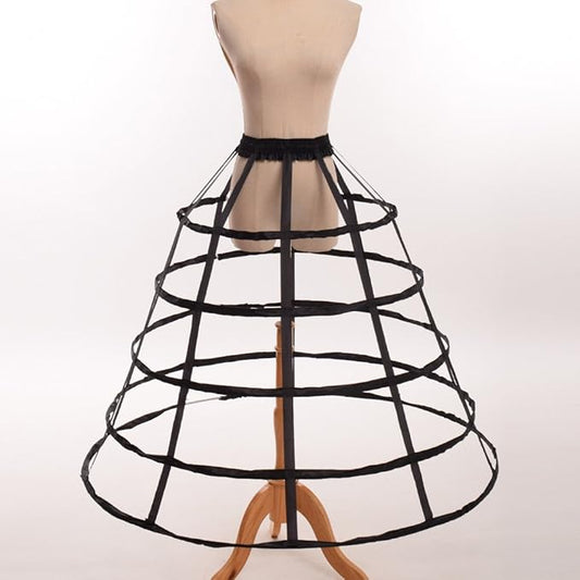 GRACEART Victorian Dress Pannier Hoop Skirt Bustle Cage Skirt