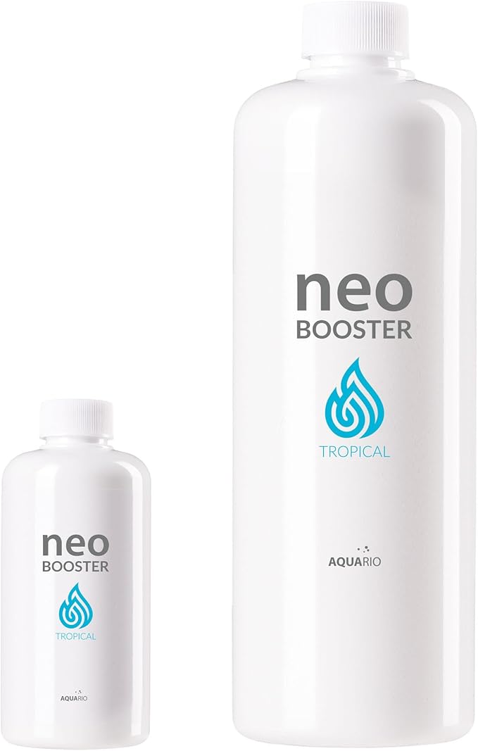 Aquario Neo Booster Tropical - Rapid Pollutant Removal, Shortens Filtration Cycle, Ideal for Planted Aquariums, All-in-One Aquarium Water Conditioner - Water Conditioner for Aquarium Tank - 1000ml