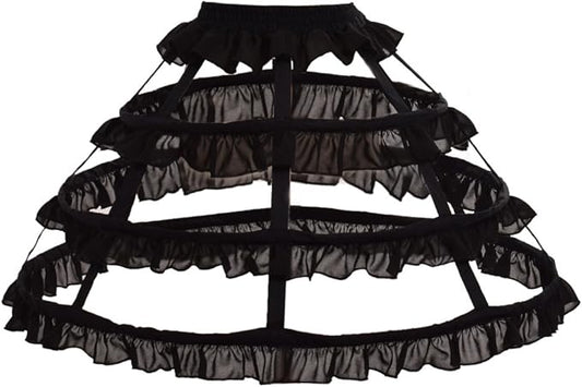 GRACEART Victorian Dress Pannier Hoop Skirt Bustle Cage Skirt