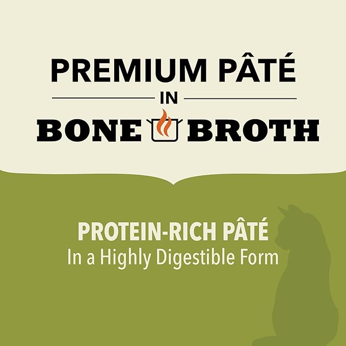 ACANA Premium Pate Wet Cat Food in Bone Broth Tuna + Chicken Recipe 5.5oz Cans (12 count)