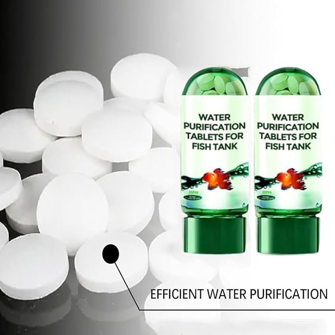 Water Purification Tablets for Fish Tank 2PCS