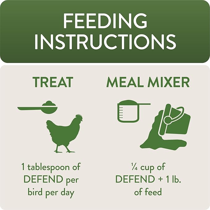 FlockLeader Defend, Functional Poultry Treats for Immune Support, 1.5 lb