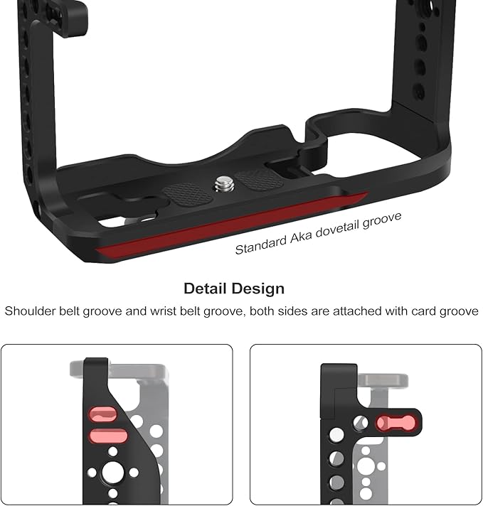 EOS RP Cage, EOS RP Camera Cage for Canon EOS RP Camera Bag Camera Rig Cold Shoe