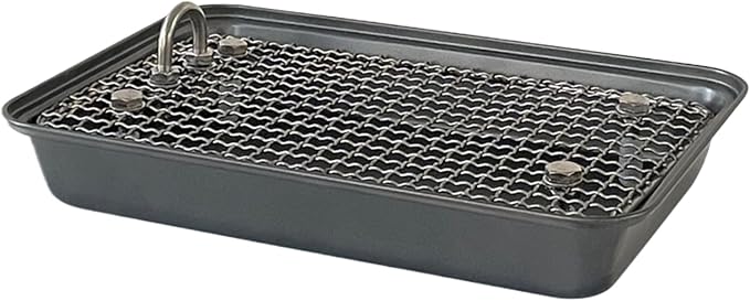 Bunny Litter Box - Removable Litter Box, Reusable Training Pan, Stainless Steel Potty Trainer | Small Medium Animals Rabbits for Small Medium Animals Rabbits