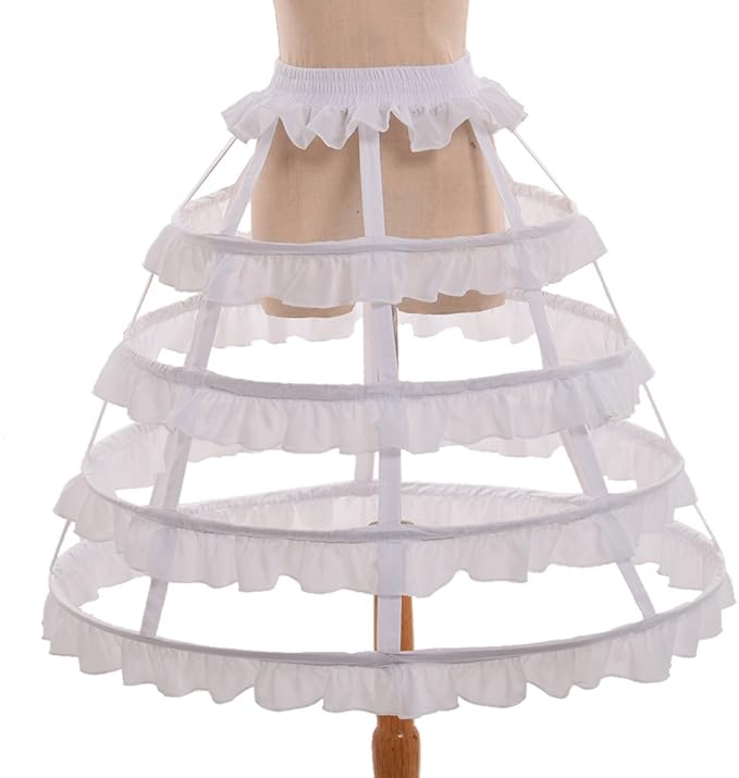 GRACEART Victorian Dress Pannier Hoop Skirt Bustle Cage Skirt