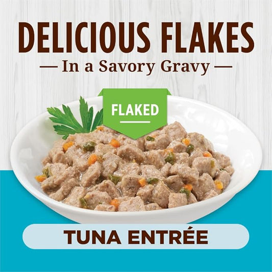 Instinct Flaked Entrée Wet Canned Cat Food - Tuna, 5.5 Ounce (Pack of 12)