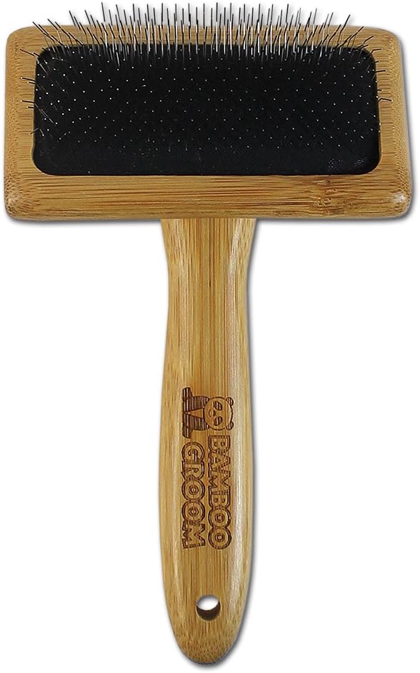 Slicker Brush with Stainless Steel Pins for Pets, Medium