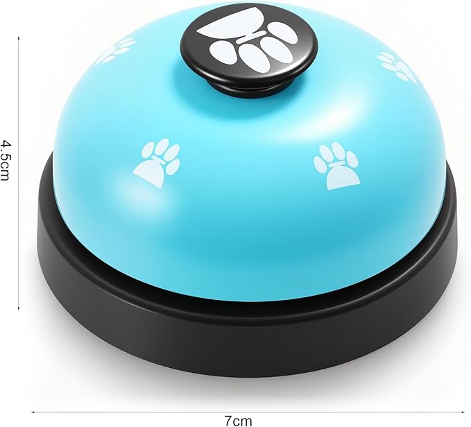 Call Bell Front Desk Bell Service Bell Desk Bell for Service Metal Counter Ringing Bell for Desk Ring Bell for Service Pet Training Bells for Food Line School Restaurant Hotel Office 2.8 in