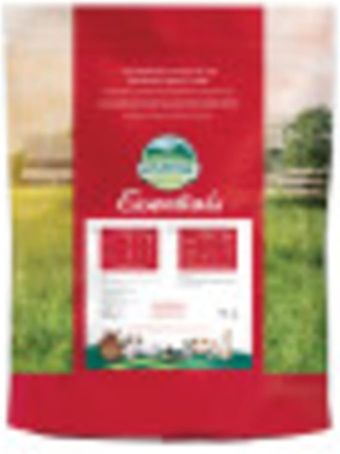 Oxbow Essentials Adult Guinea Pig Food - All Natural Adult Guinea Pig Pellets- No Artificial Ingredients- Veterinarian Recommended- All Natural Vitamins & Minerals- Made in the USA - 25 lb.