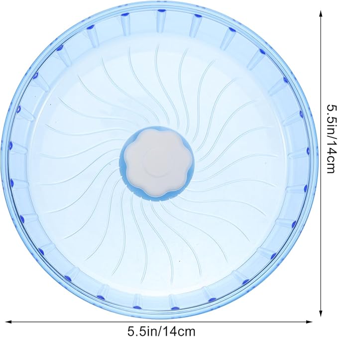 MERRYHAPY Silent Hamster Wheel 5.51In Running Wheel for Small Pets Hamster Guinea Pig Gerbil Chinchilla Cage Toy with Low Noise Design