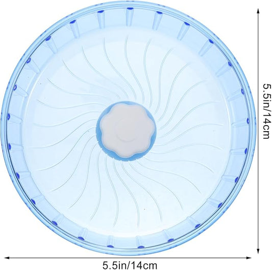 MERRYHAPY Silent Hamster Wheel 5.51In Running Wheel for Small Pets Hamster Guinea Pig Gerbil Chinchilla Cage Toy with Low Noise Design