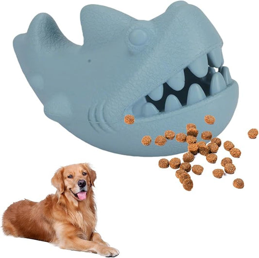 Durable Natural Rubber Dog Chew Toys for Aggressive Chewers, Treat Dispensing Dog Toys, Interactive Enrichment Toy to Keep Dogs Busy, Mental Stimulation, Clean Teeth