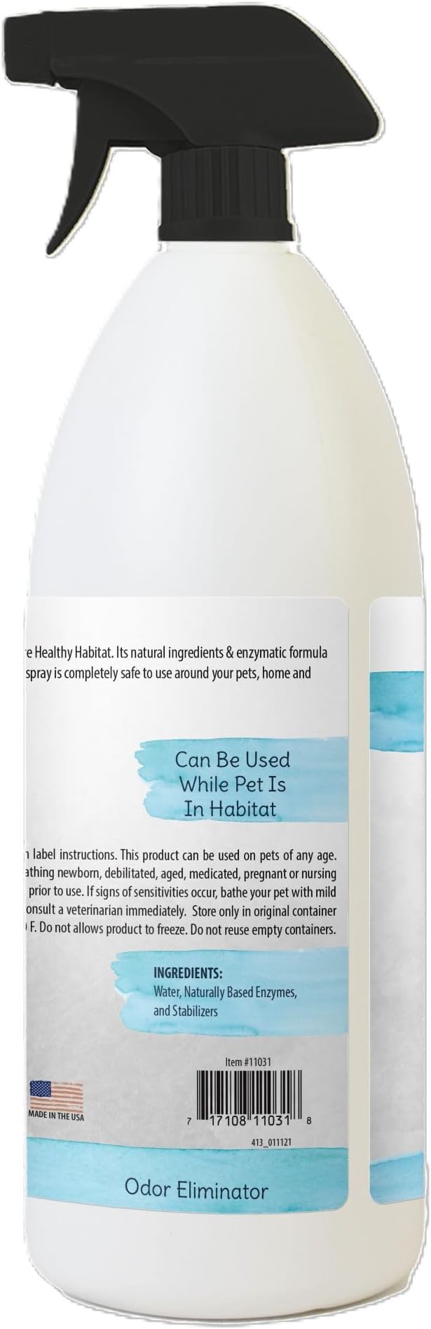 Miracle Care Healthy Habitat Cleaner and Deodorizer, 24 Ounce, Freshens and Cleans Any Pet Environment