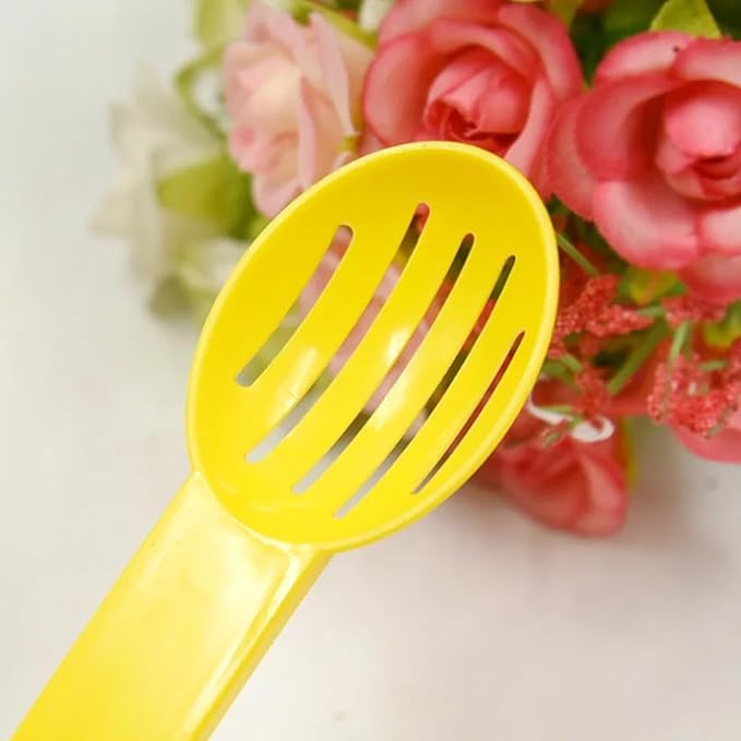 10pcs Hamster Scooter Plastic Garbage Shovel Sieve Hamster Sand Shovel pet Cleaning Tool Small pet Urine Sand Shovel Cleaning Shovel Supplies pet Bath Spoon（mixcolor）
