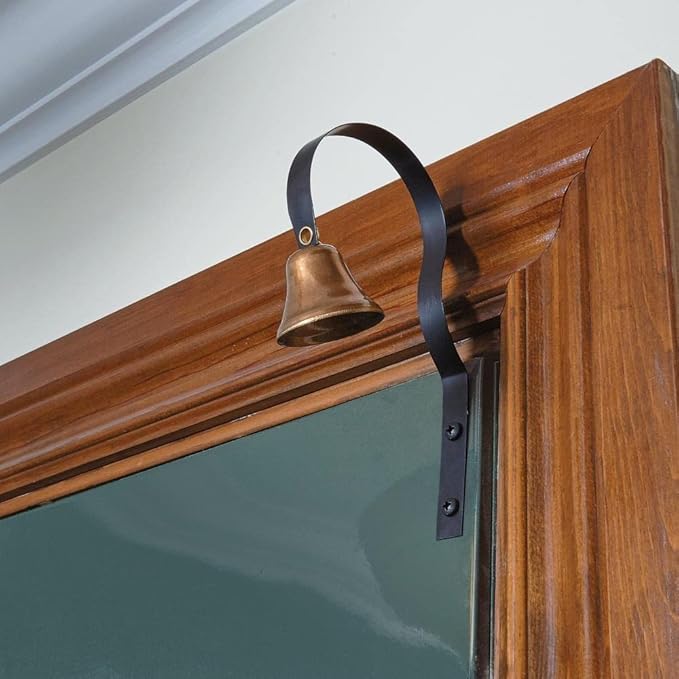 Watris Veiyi Shopkeepers Bell - May I Help You, Hanging Bell for Door Opening, Dog