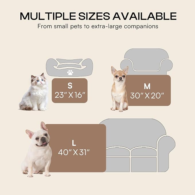 Luciphia 3 Pack Dog Blankets, Soft Fleece Puppy Blanket with Cute Bone Print, Cozy Pet Throw Blanket for Crate Couch Bed Travel, Machine Washable, Blue/Grey/Khaki,23x16