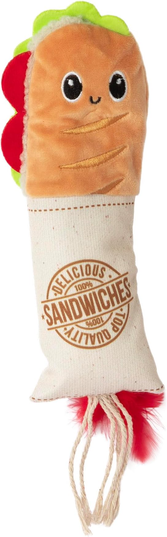 Deli Delight Kicker with Energizing Catnip Cat Toy, Pack of 1