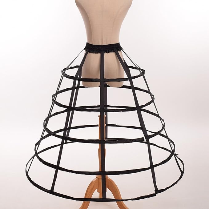 GRACEART Victorian Dress Pannier Hoop Skirt Bustle Cage Skirt
