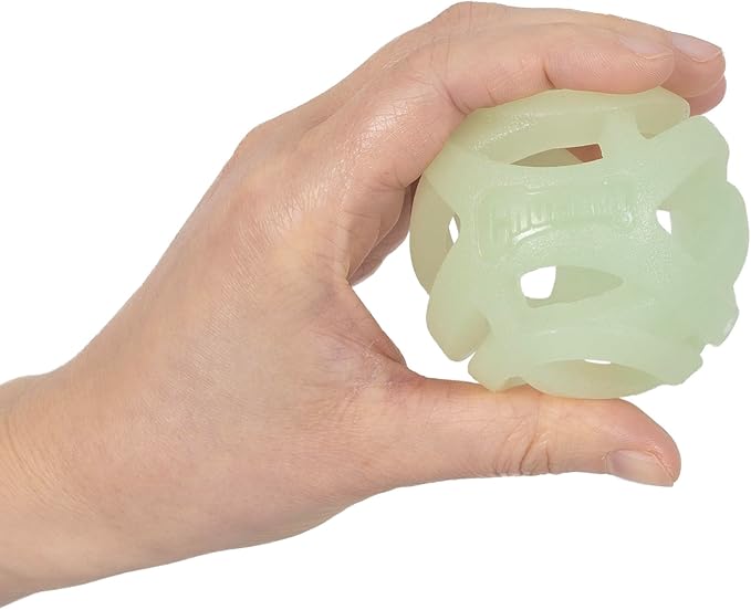 Chuckit! Air Glow Fetch Ball Dog Toy, Medium (2.5 Inch) Pack of 2, for Breeds 20-60 lbs