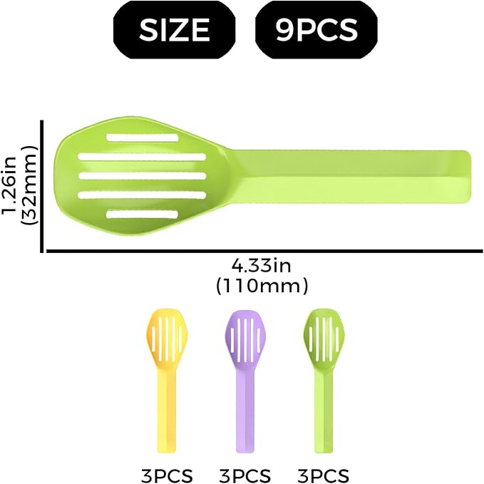 9Pcs Bathing Sand Scooper for Hamsters, Small Pet Grooming | Hamster Bedding Scooper,Pet Cleaning Tool,Small Pet Grooming
