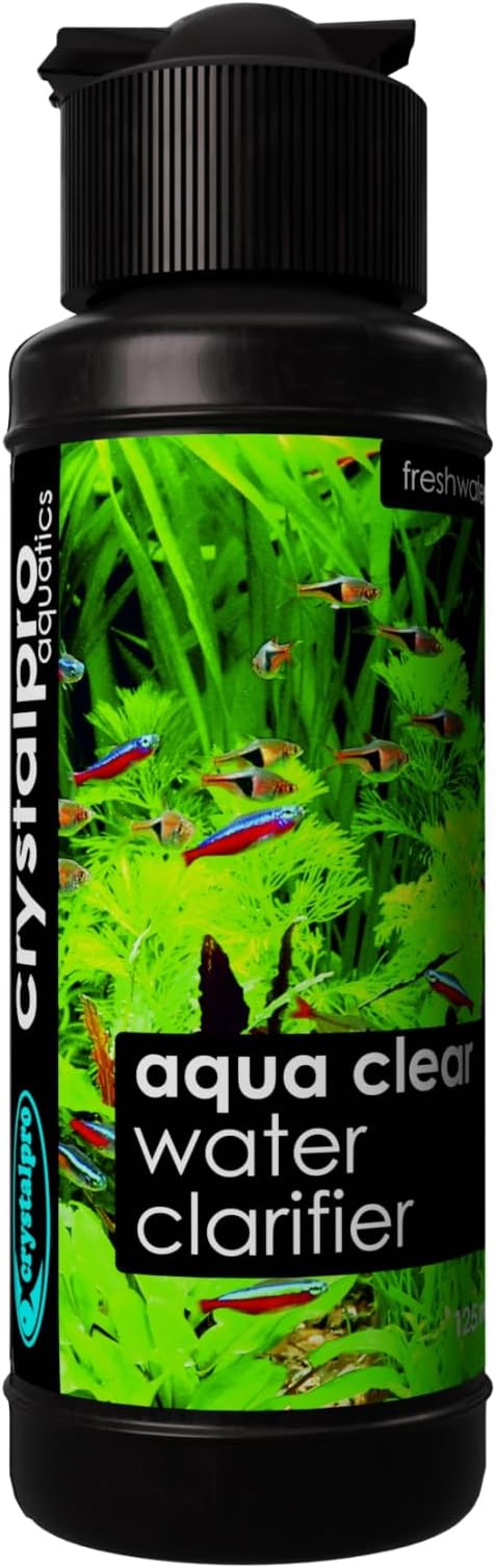 Aqua Clear 4.2 Oz - Freshwater Aquarium Water Clarifier - Treats 660 Gallons - Use with Filter