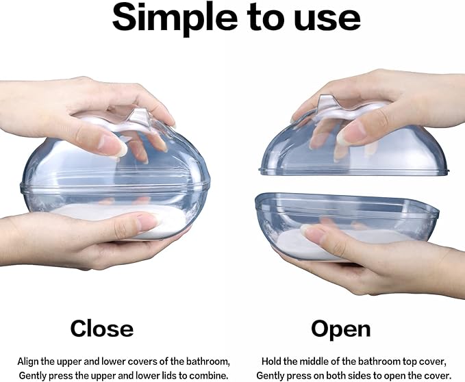 lazYYzal Hamster Bathtub,Hamster Bathroom,Small Animal Habitat Décor,Sand Bath Container Transparent Beds,Hamster Bed,Ice Bathtub,Sleep Pad Nest,Sand Bath Box for Cage Accessories（M）