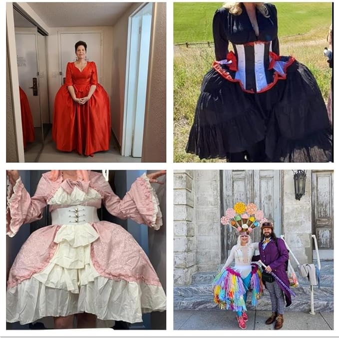Pannier Petticoat Women Victorian Bustle Cages Hoop Skirt Cage Skirt for Women