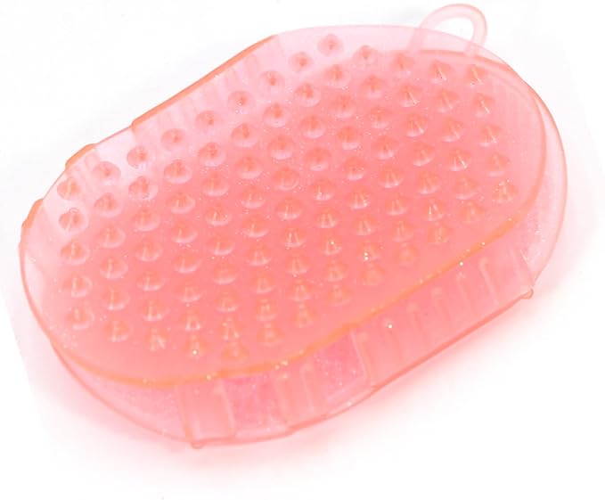 Tough 1 Rubber Jelly Scrubber, Pink