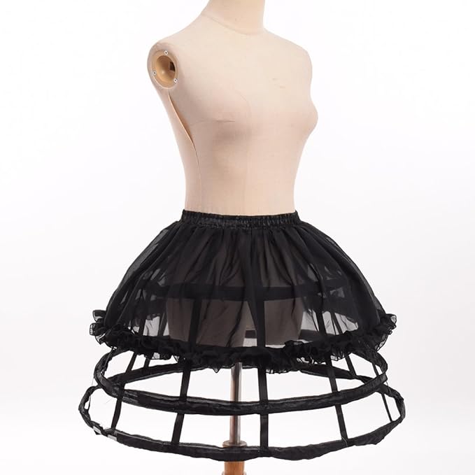 Pannier Petticoat Women Victorian Bustle Cages Hoop Skirt Cage Skirt for Women