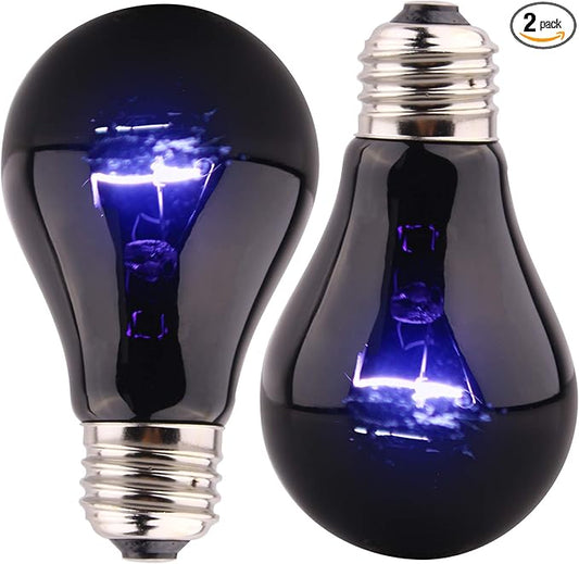 Reptile Heat Lamp - 40 Watt Reptile Night Heat Bulb Terrarium Moon-Like Light Bulb for Bearded Dragon Gecko Snake Turtle and Lizard