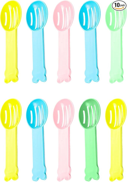 Small Scooper Poop Scoop Set, 10Pcs, for Hamster & Reptile | Small Animal Care Tool,fine litter scoop