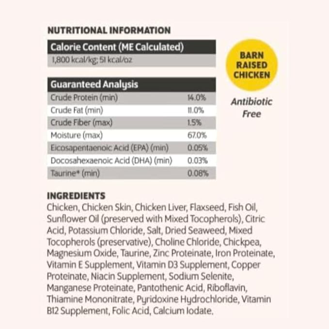 New Zealand Frozen Dog Rolls, Pasture-Raised & Free-Range, Gently Pasteurized Raw Dog Food, Protein-Rich, Natural & Healthy (4 Rolls, Chicken)
