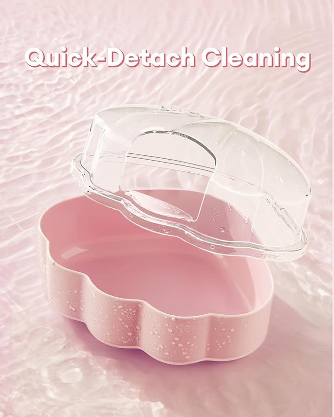 BUCATSTATE Hamster Sand Bath Kit Hamster Sand Bath Container Ultra Large Transparent Toilet for Syrian Hamsters Accessory for Small Animals(Pink, Shell-Shape)