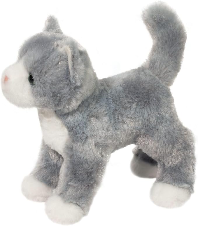 Douglas Scatter Gray Cat Plush Stuffed Animal