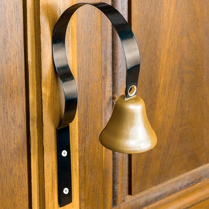 Watris Veiyi Shopkeepers Bell - May I Help You, Hanging Bell for Door Opening, Dog