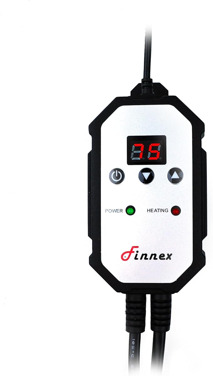 Finnex HMU Digital Aquarium Titanium Heater Series (500 Watts)
