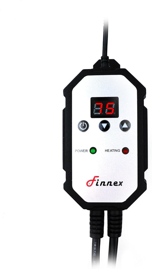 Finnex HMU Digital Aquarium Titanium Heater Series (100 Watts)