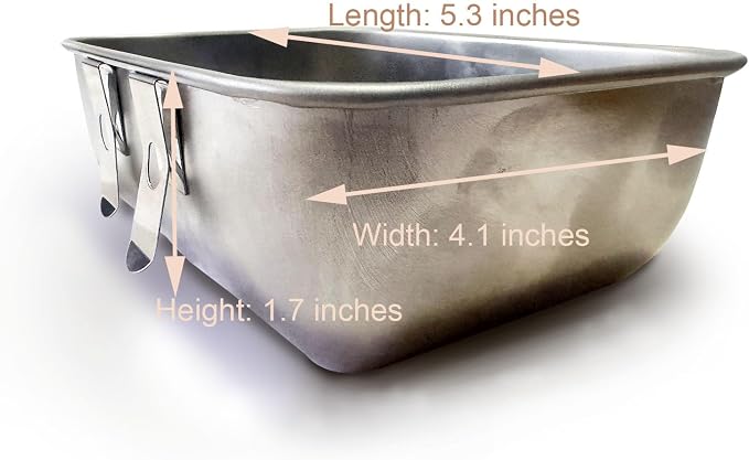 2pcs Rabbit Feeder Waterer Chicken Cage Cup 18oz Stainless Steel Hanging Food Bowl Bird Dishes Water Cups for Pigeon Poultry,Pet,Hamsters,Parakeet,Cats,Puppy,Small Animal