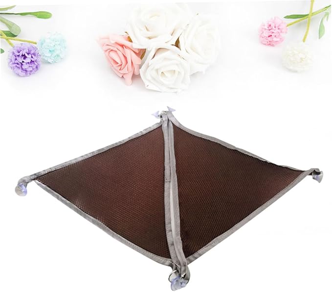 Abaodam 2pieces Mesh Pet Hammock Hanging Bed for Pets and Reptiles for Sleeping and Resting Lightweight and Easy to Store