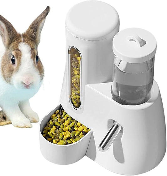 Hamster Water Dispenser, Automatic Feeder Bottle, No Drip Design, 5.51x3.94x6.3 Inches, Large Capacity, Leakproof, Cage Accessory for Ferrets and Small Animals